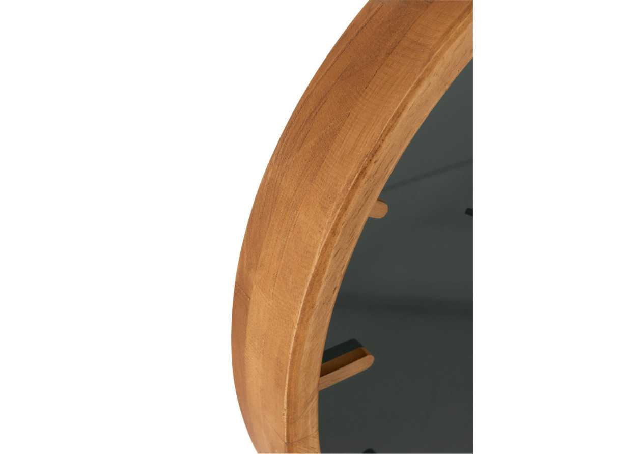 Horloge murale ronde en bois petite