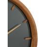 Horloge murale ronde en bois petite