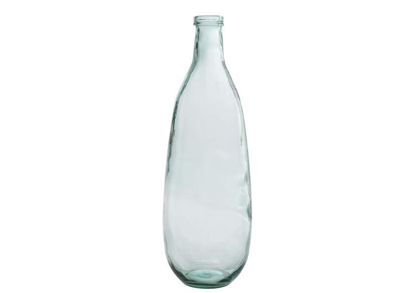 Vase bouteille en verre