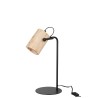 Lampe de bureau Silas en bois naturel