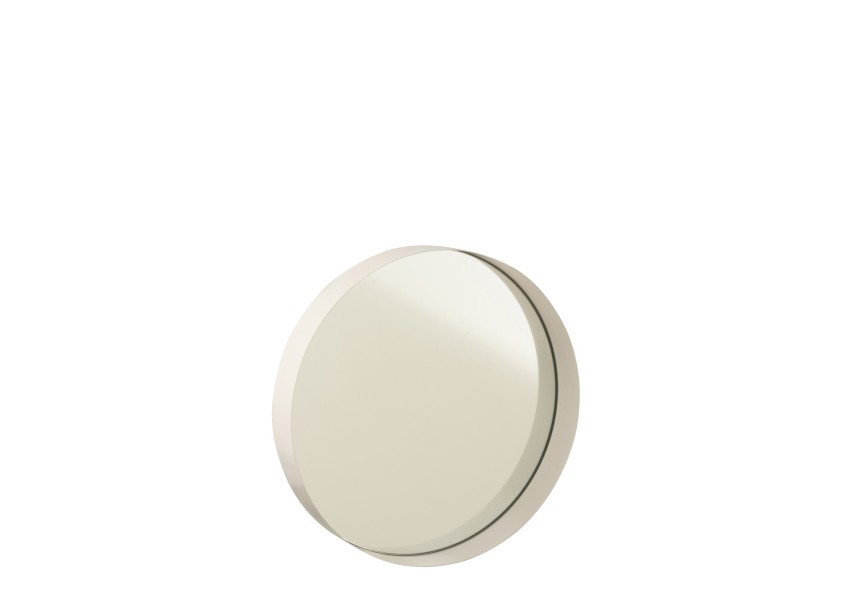 Miroir rond avec bordure petit