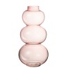 Vase boules rose grand