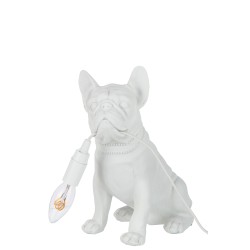 Lampe Bulldog Blanc