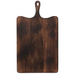 Planche à découper rectangulaire en bois extra large