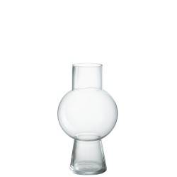 Vase boule en verre moyen