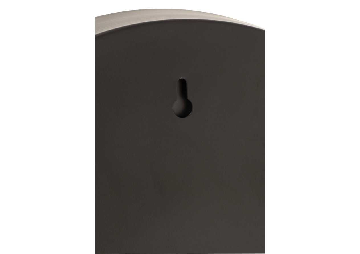 Miroir à bordure noir de grande taille