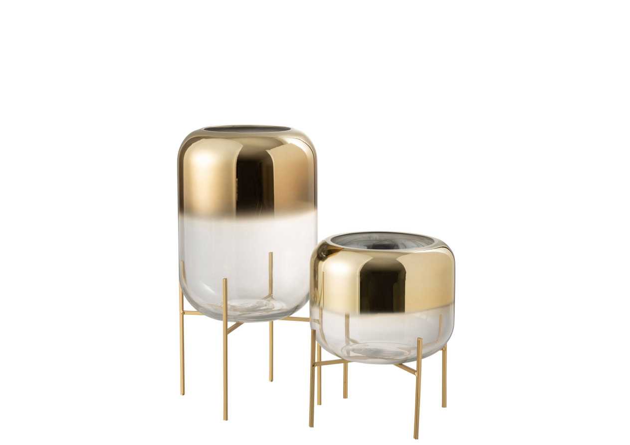 Vase en verre Oceanne grand