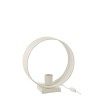 Lampe Circle blanc mat