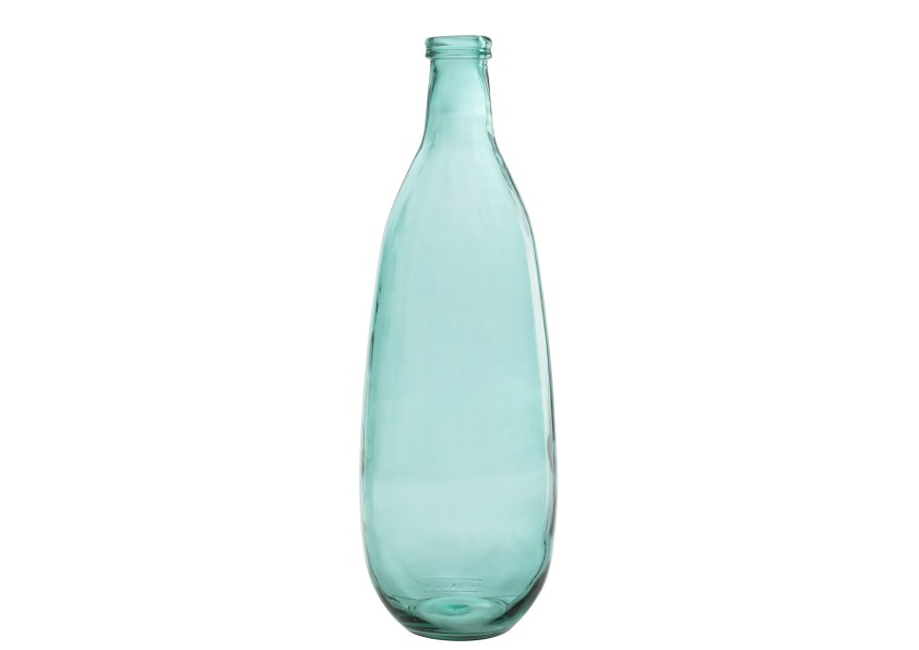 Vase bouteille Aqua en verre grande