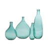 Vase bouteille Aqua en verre grande