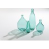 Vase bouteille Aqua en verre grande