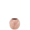 Cache-pot Peint À Main Céramique Rose moyen