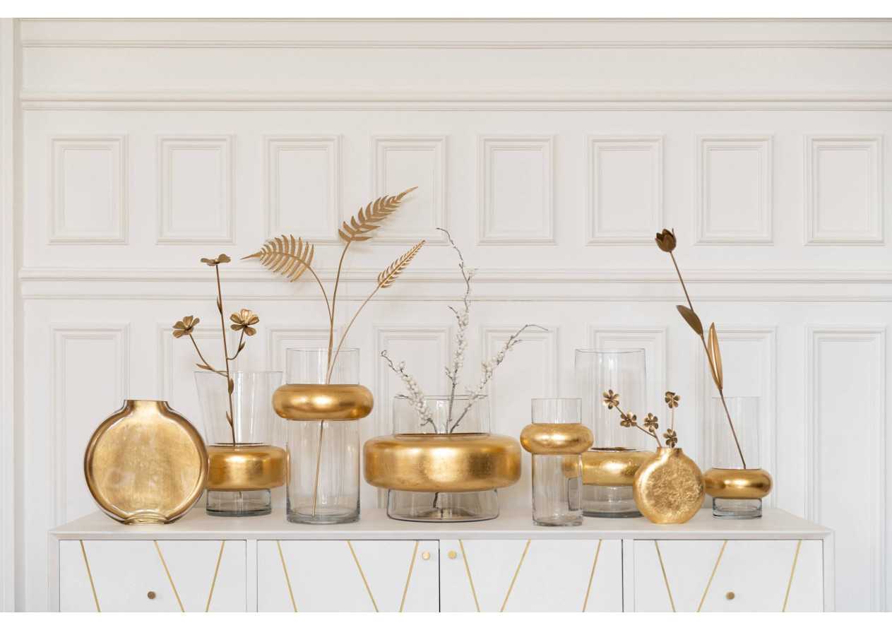 Vase cylindrique avec bague petit