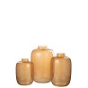 Vase Rita orange grande taille