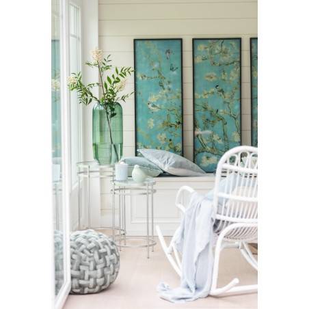 Cadre de décoration murale en verre x3