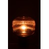 Lampe de table Yufo en marbre rouge/noir