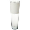 Vase en verre Delph blanc très grand