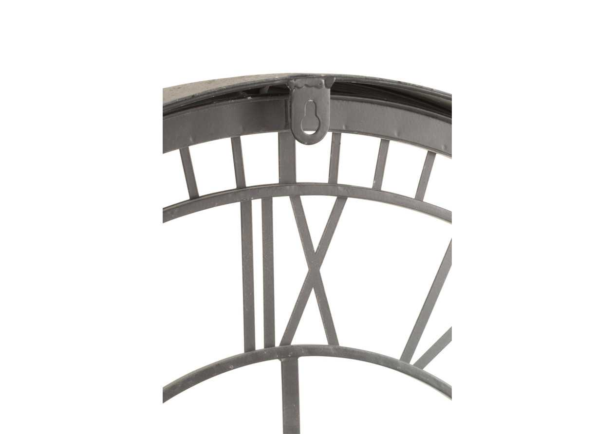 Horloge métal/verre