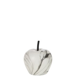 Pomme marbre blanc petite