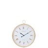 Horloge murale Kyr naturel/blanc de taille moyenne