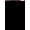 Vase champignon Haut – Verre caramel