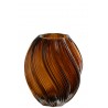Vase Carol Medium – Verre Marron