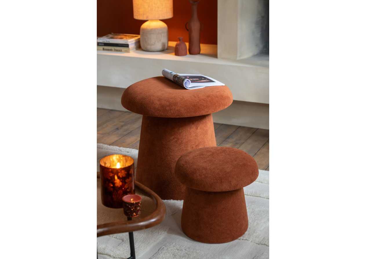Set de 2 tabourets Mushroom