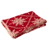 Couverture Snowflakes Rouge