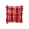 Coussin Checkered – Rouge & Blanc