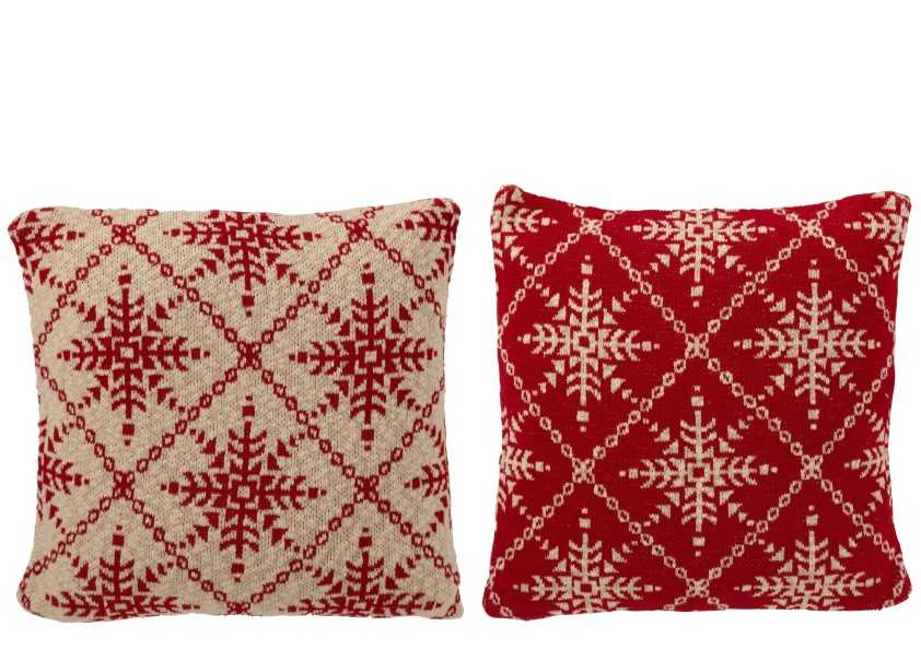 Coussin Snowflakes